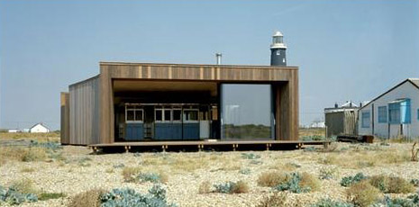 El Ray house from seaward side